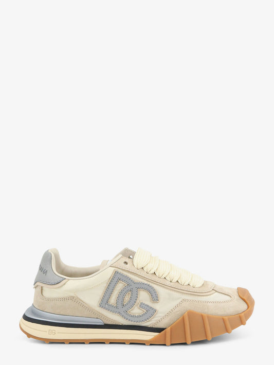 Nylon and suede sneakers with DG logo on the side