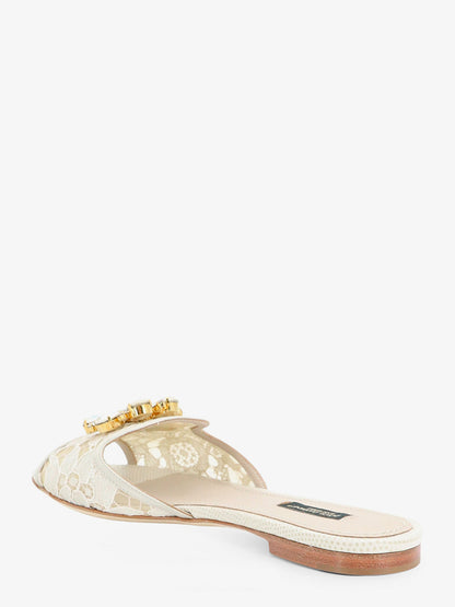 Rainbow lurex lace sandals thumbnail
