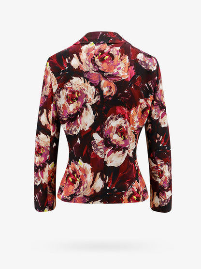 Cady blazer with peonie flower print thumbnail
