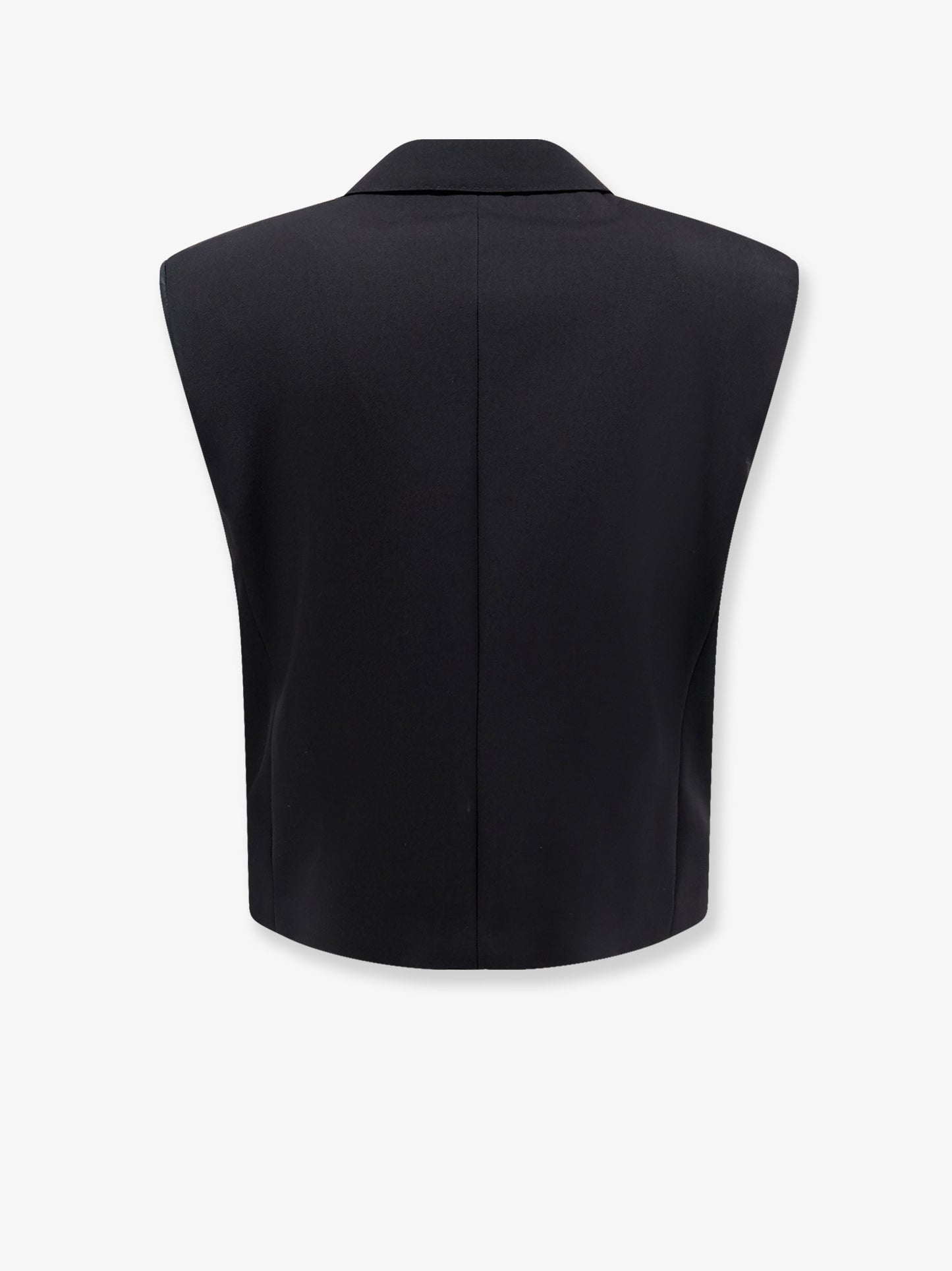 Virgin wool and silk blend Tuxedo vest