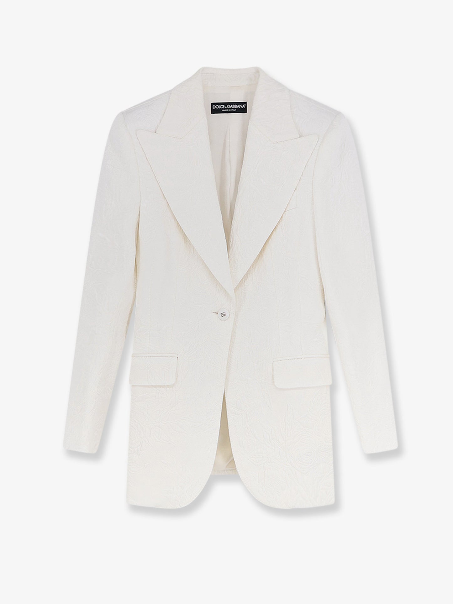 Brocade Turlington blazer