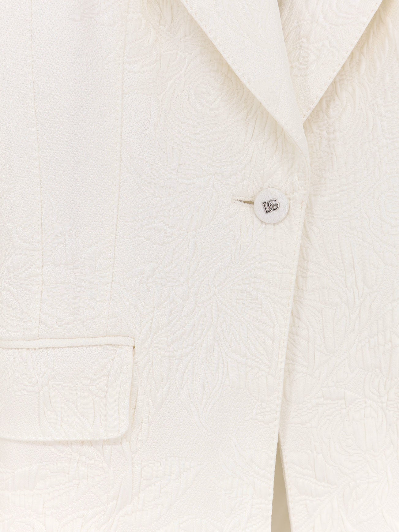 Brocade Turlington blazer