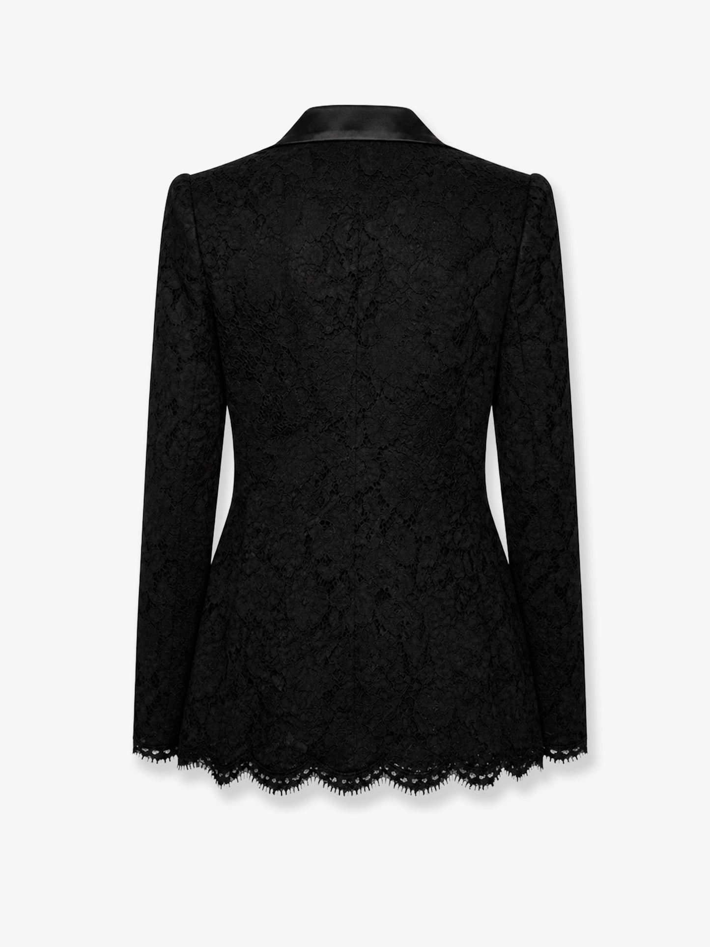 Blazer doppiopetto in pizzo