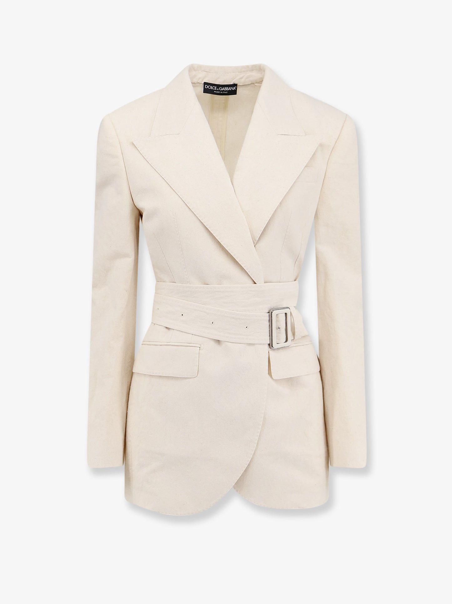 Taormina rustic canvas blazer