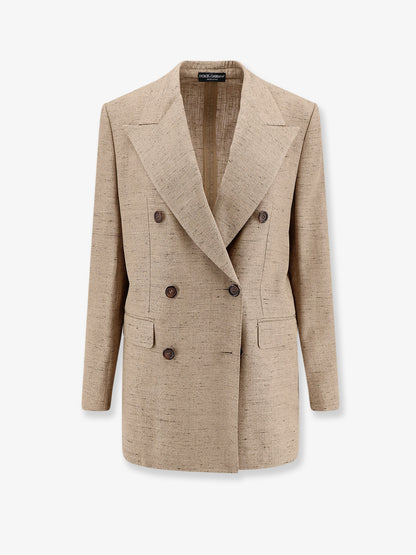 Viscose and linen blazer thumbnail