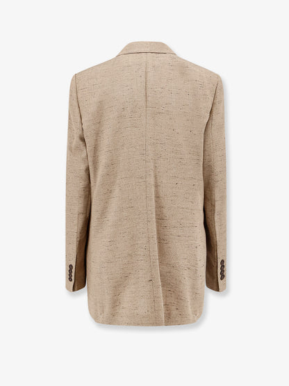 Viscose and linen blazer thumbnail