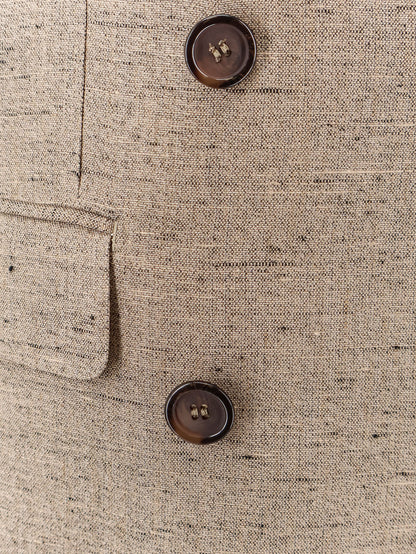 Viscose and linen blazer thumbnail