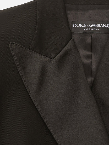 Tuxedo virgin wool and silk blazer thumbnail