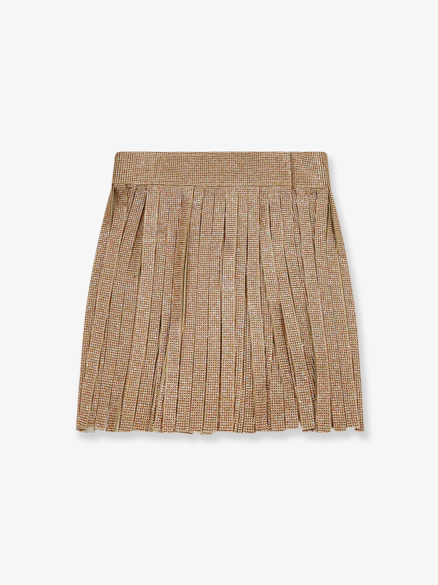 Skirt with crystals