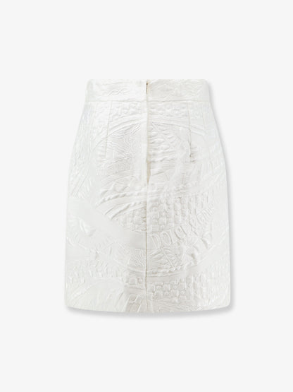 Brocade skirt with DG logo thumbnail