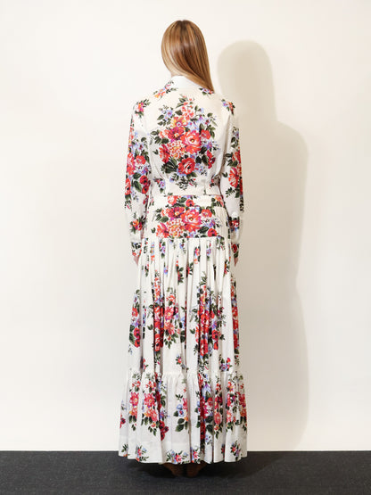 Cotton long skirt thumbnail