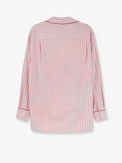 Striped Cotton Pajama Shirt thumbnail