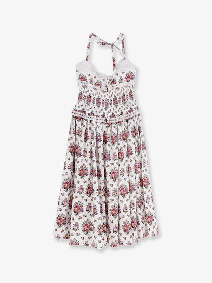 Poplin dress with Mazzolini di Fiori print thumbnail
