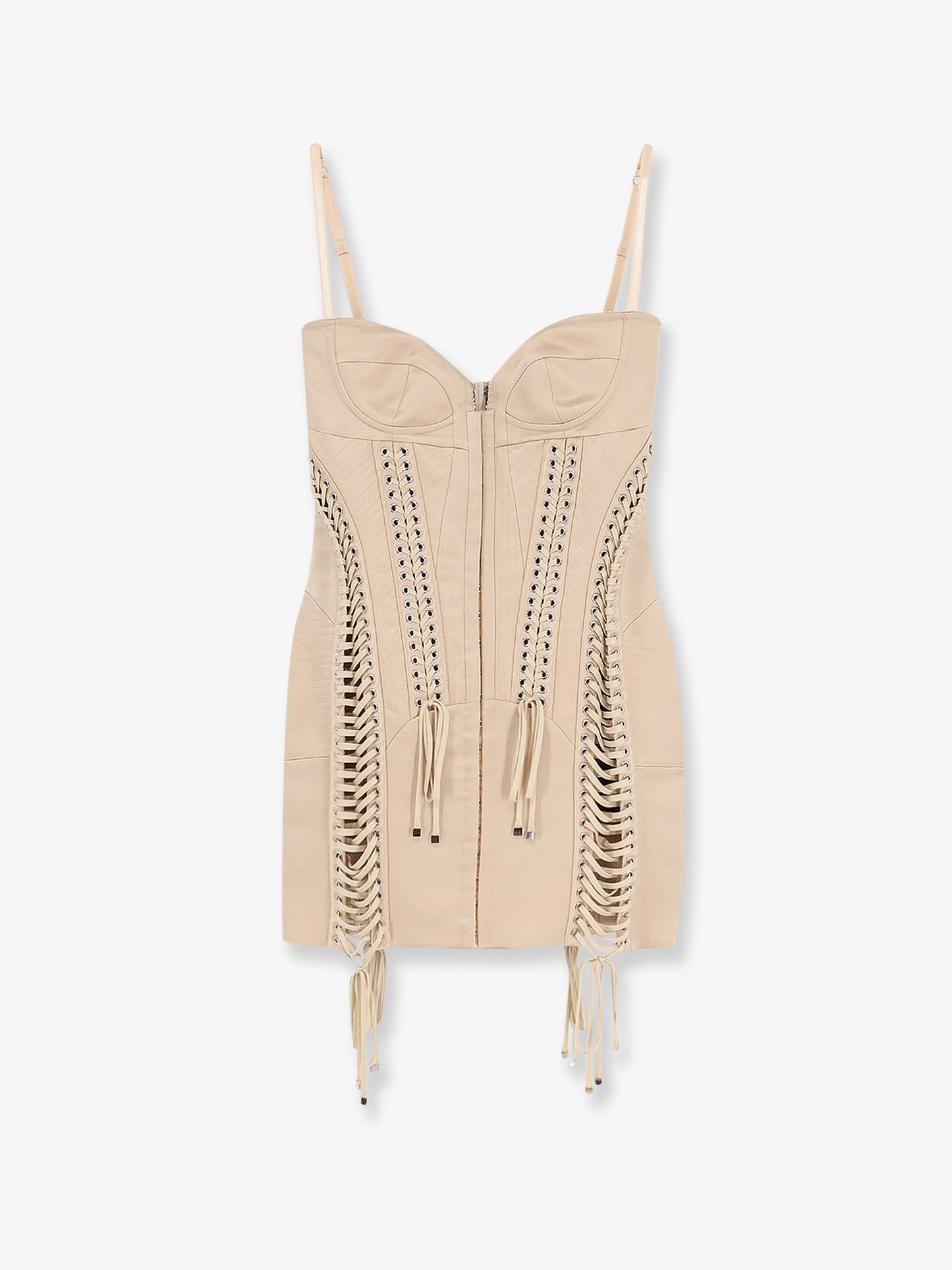 Vestito in duchesse con balconcino