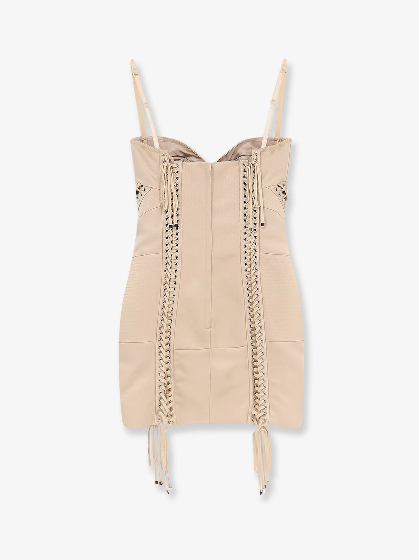 Vestito in duchesse con balconcino