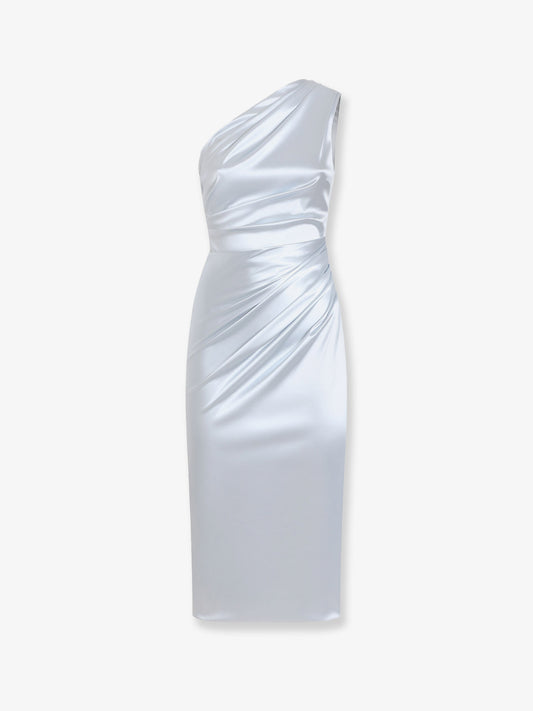 Satin Midi Dress