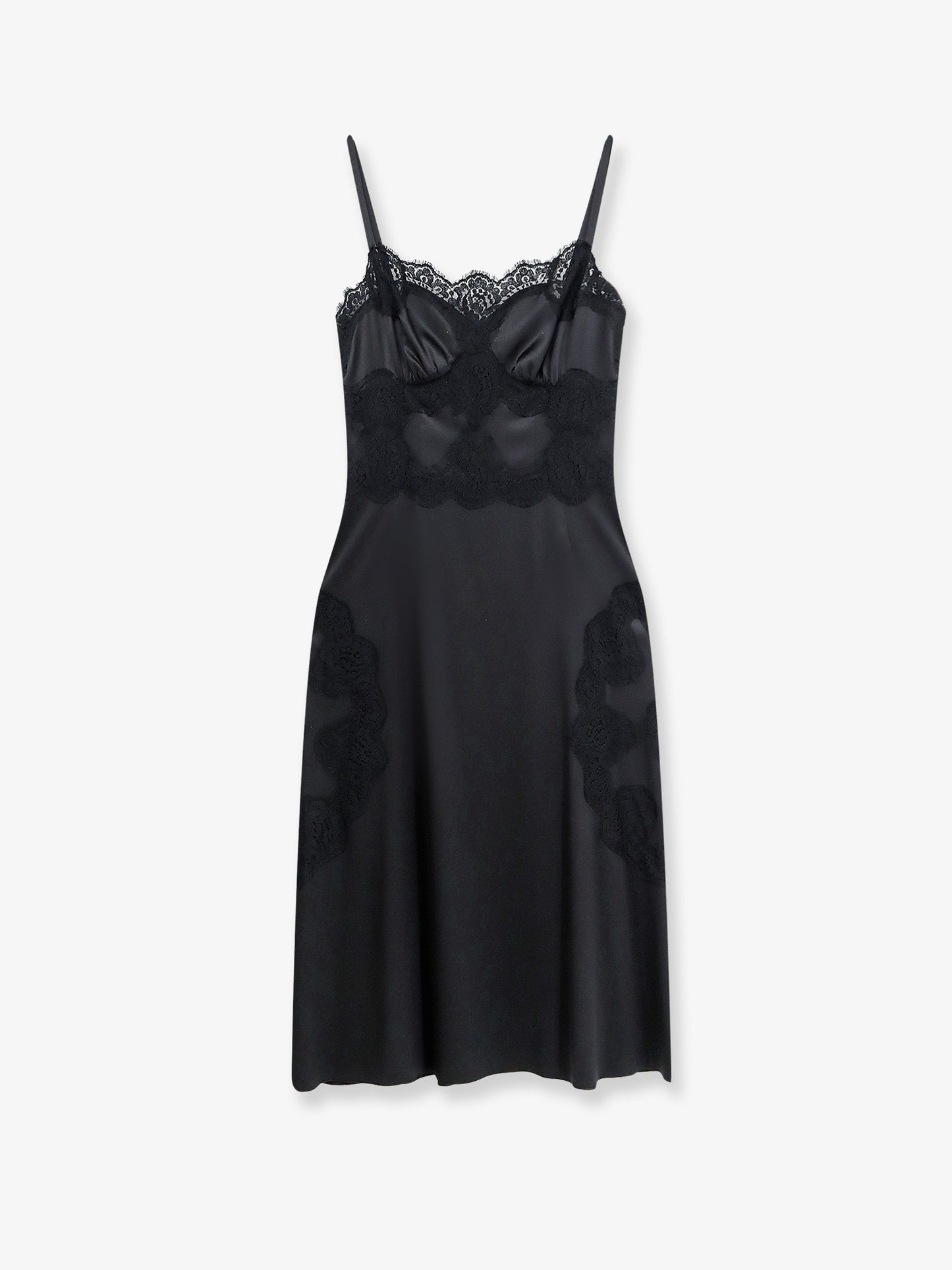 Slip Dress with Lace Details