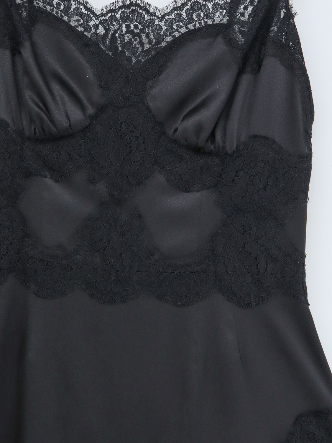 Slip Dress with Lace Details