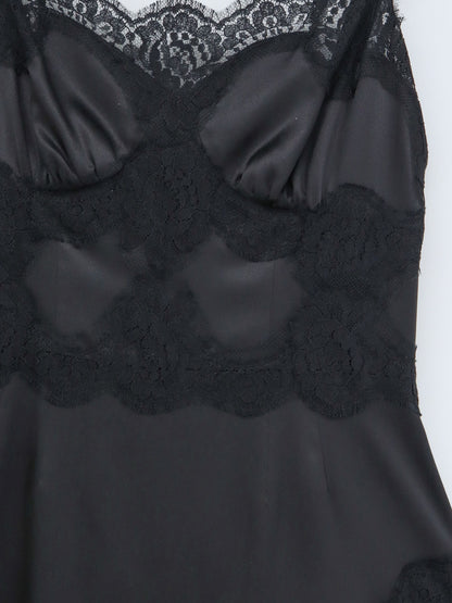 Slip Dress with Lace Details thumbnail