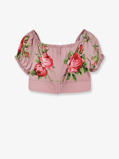 Cotton top with iconic print thumbnail