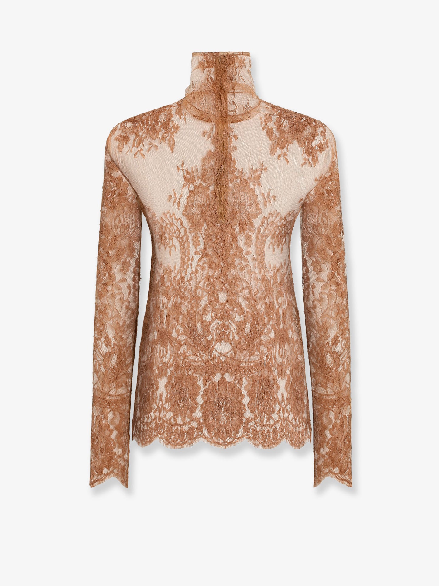 Chantilly lace shirt