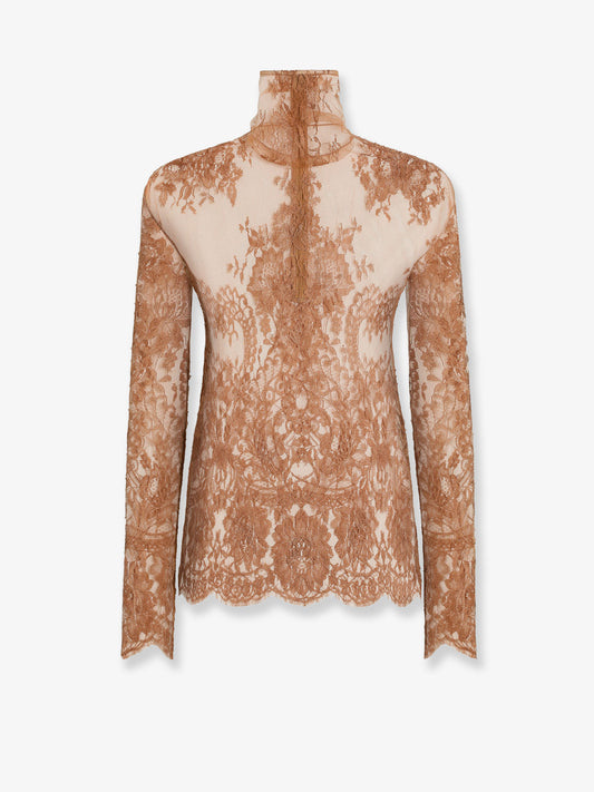 Chantilly lace shirt