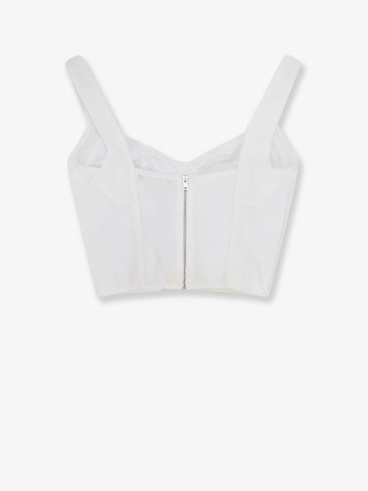 Top bustier con inserti in pizzo thumbnail