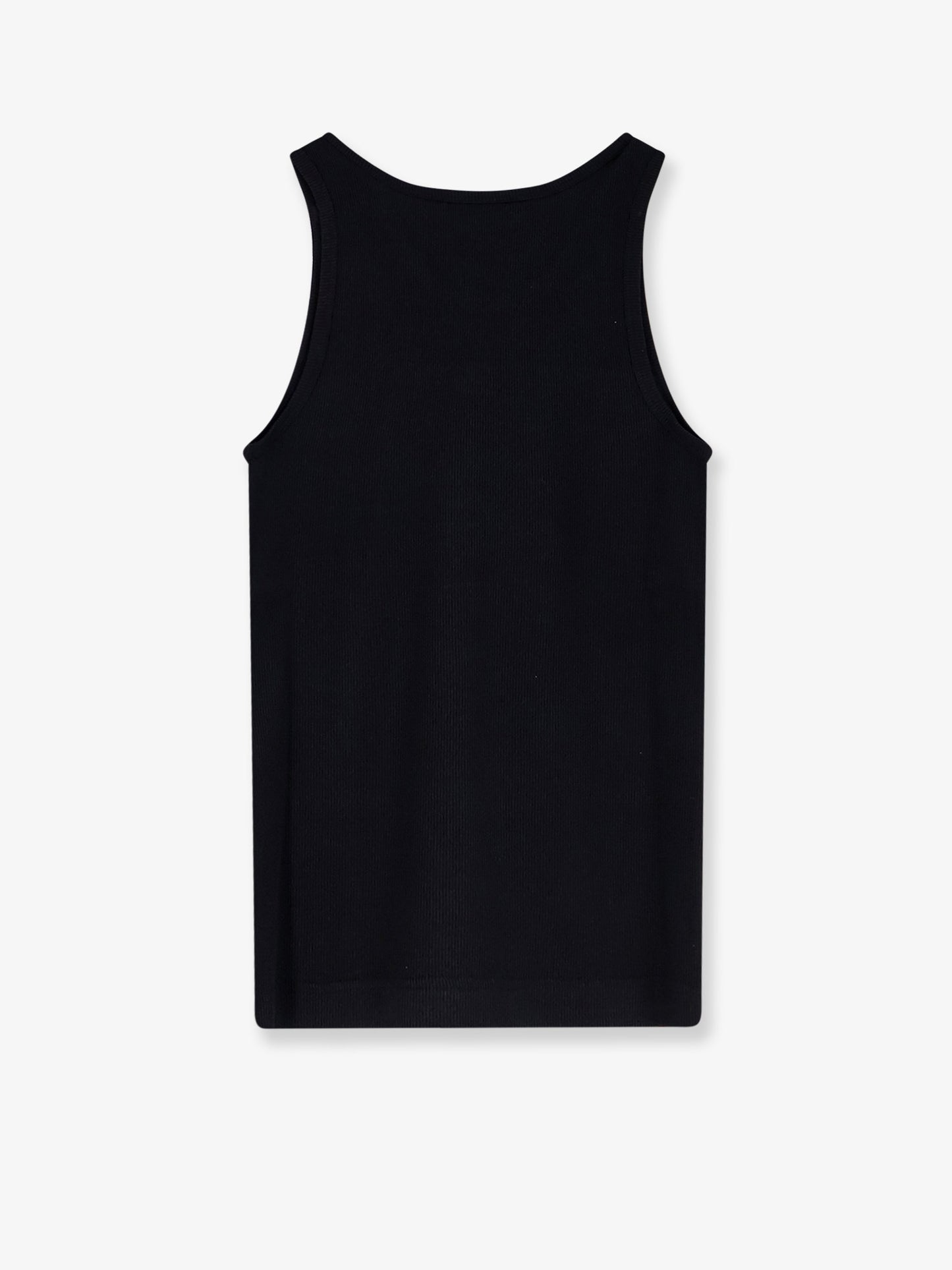 Ribbed cotton tank top