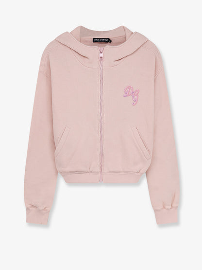 Cotton sweatshirt with embroidered logo on the front thumbnail