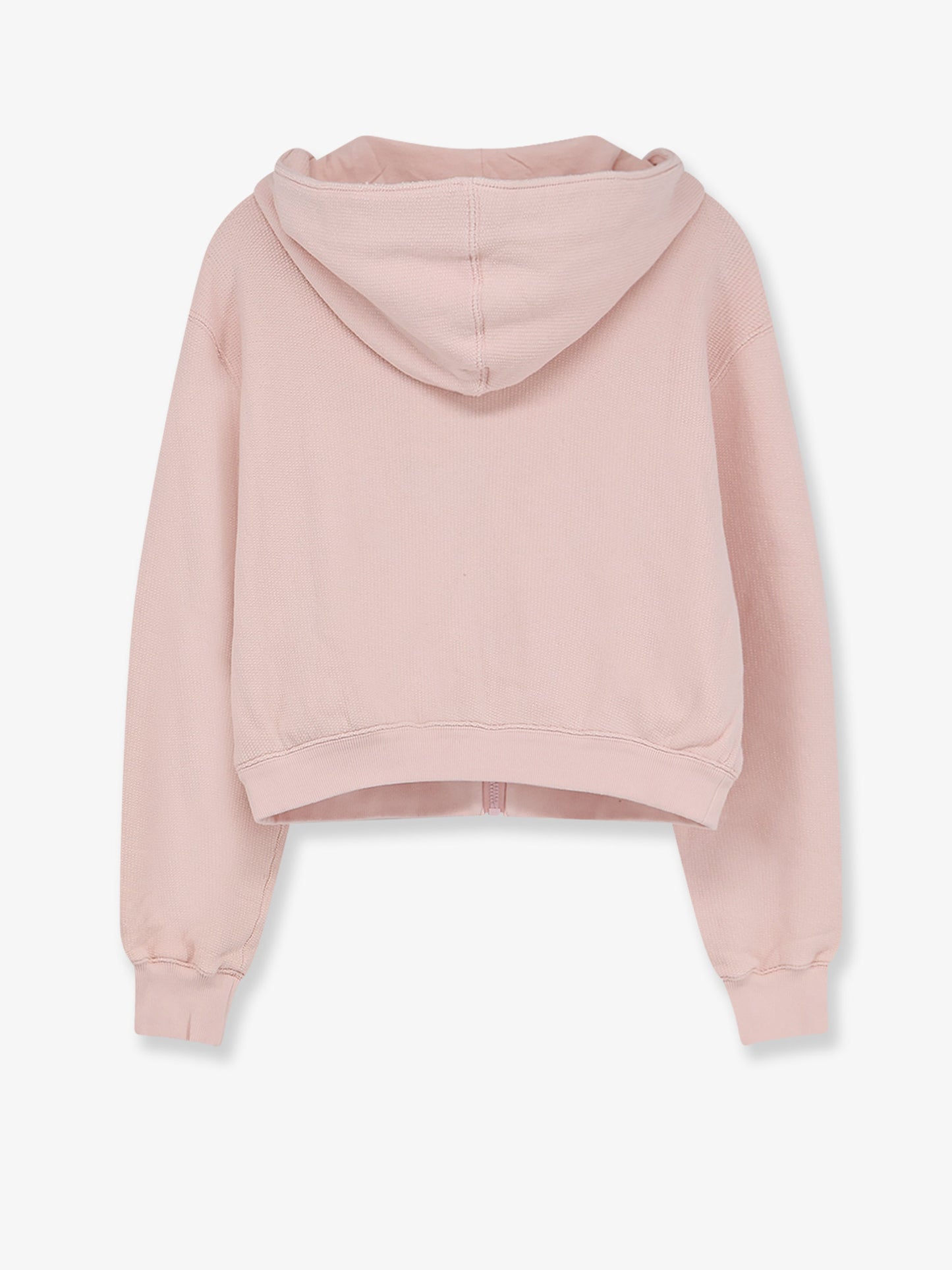 Cotton sweatshirt with embroidered logo on the front