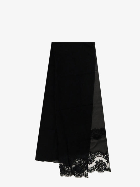 Chador silk and cotton scarf