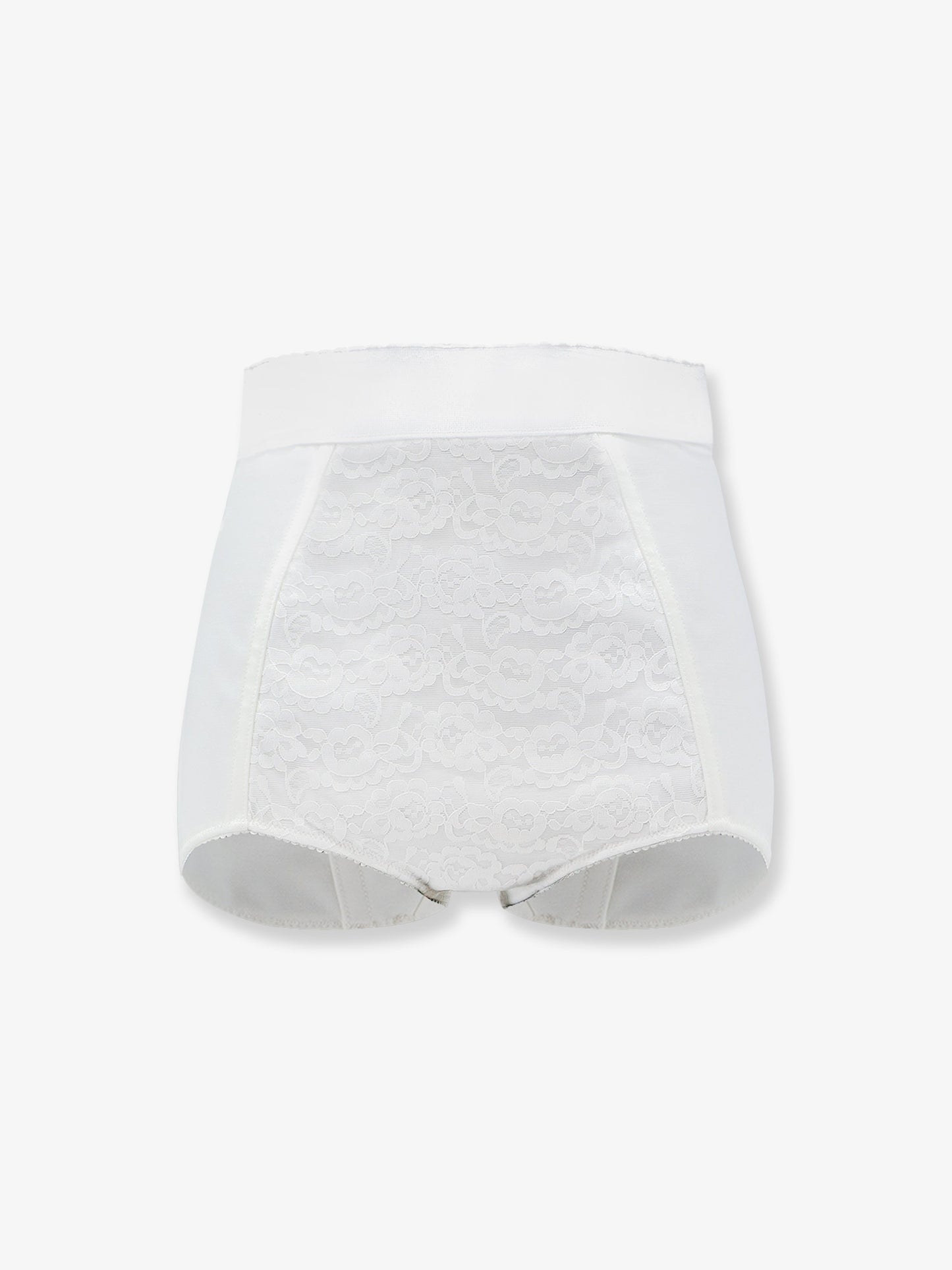 Jacquard and lace shorts