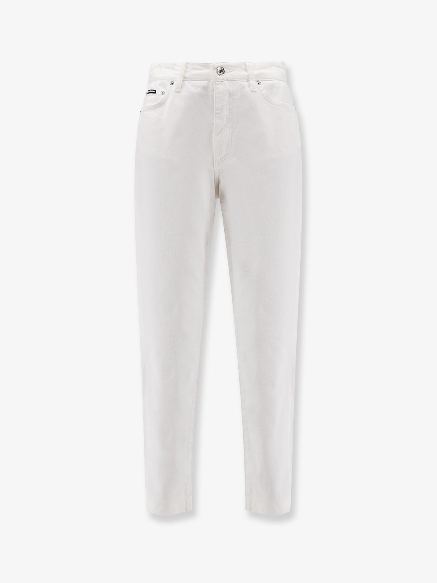 Audrey white denim trousers