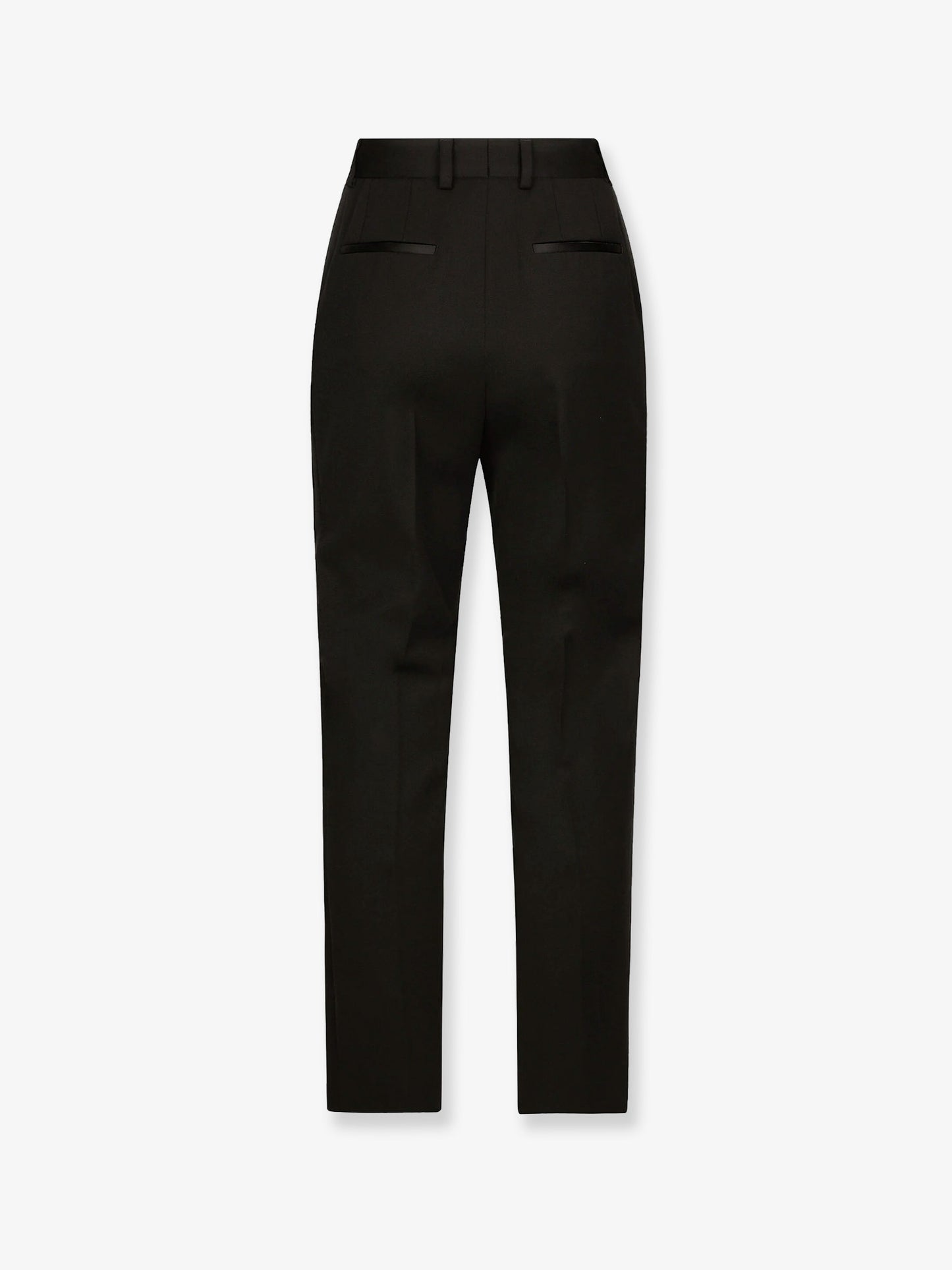 Tuxedo virgin wool and silk trousers