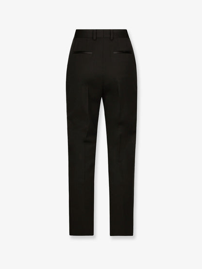 Tuxedo virgin wool and silk trousers thumbnail