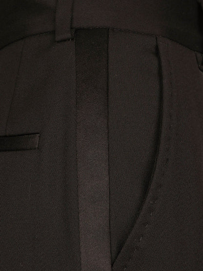 Tuxedo virgin wool and silk trousers thumbnail