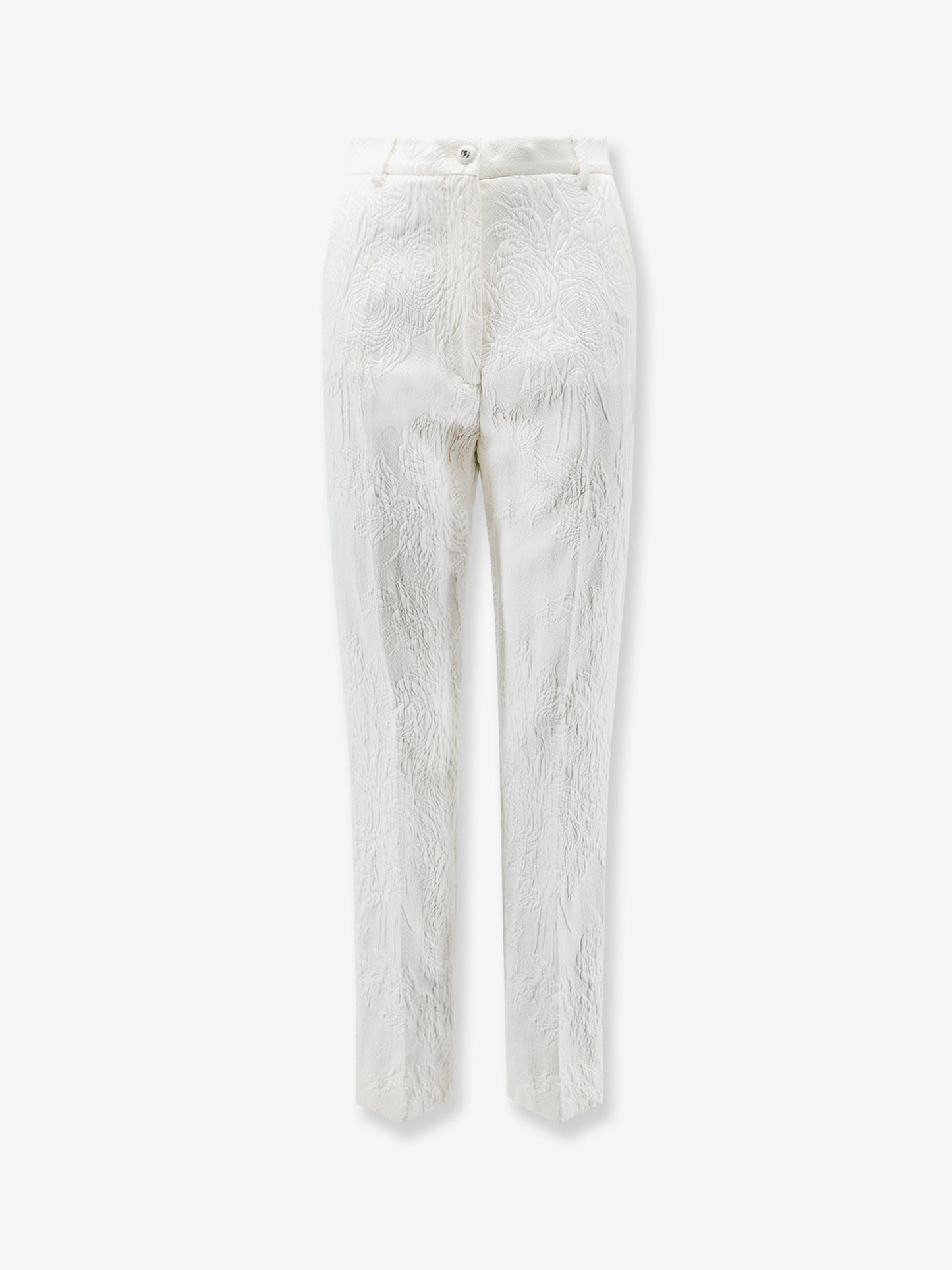 Pantaloni in cotone e viscosa