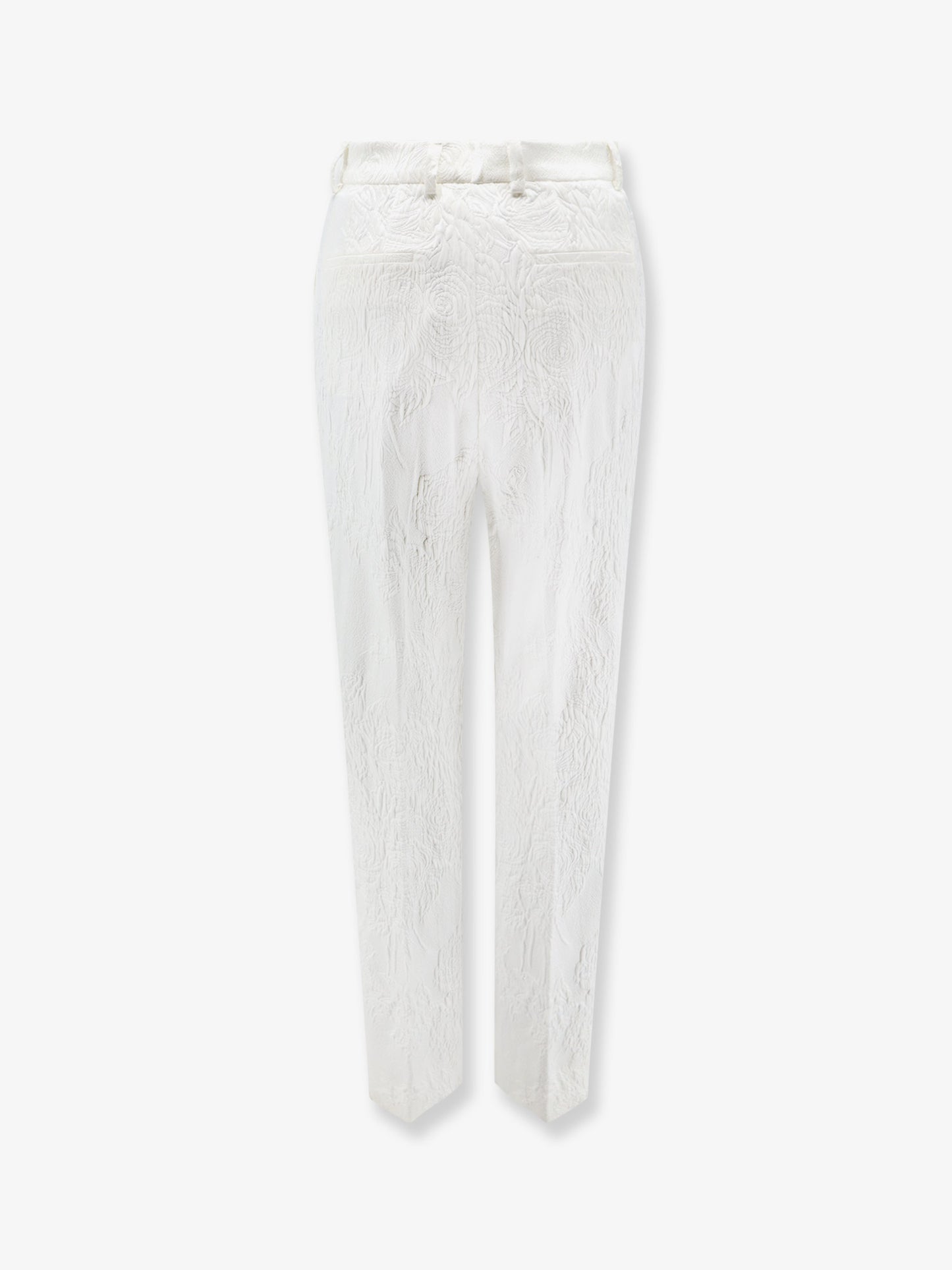 Pantaloni in cotone e viscosa