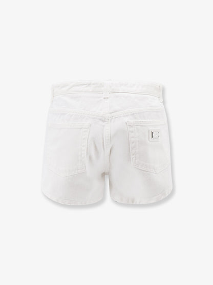 White denim shorts thumbnail