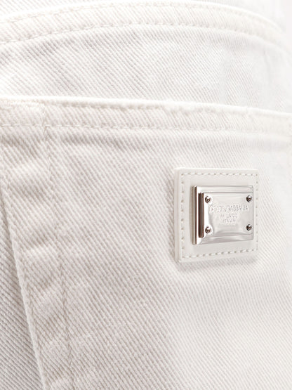 White denim shorts thumbnail