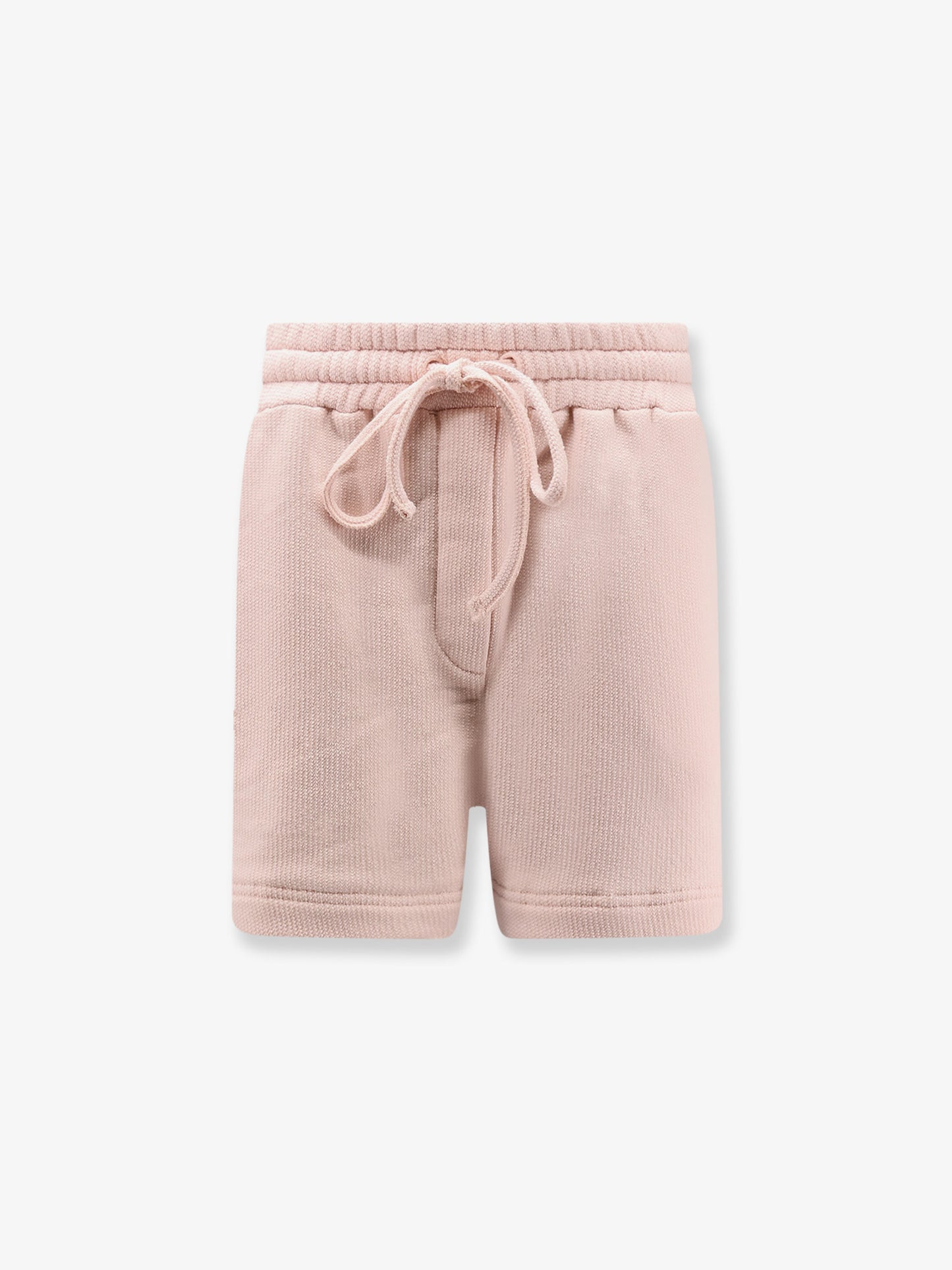 Cotton shorts with embroidered logo on the back