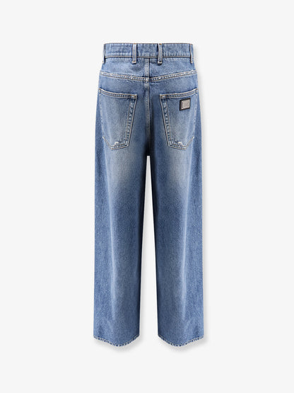 Blue denim jeans thumbnail