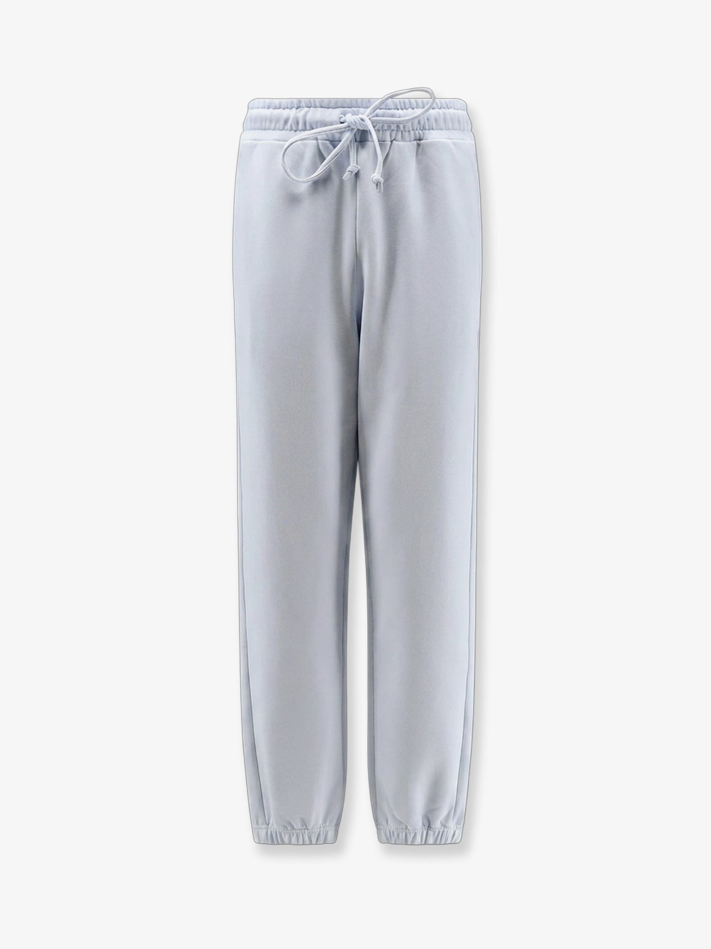 Cotton trousers with embroidered logo on the back