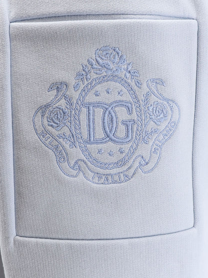 Cotton trousers with embroidered logo on the back thumbnail