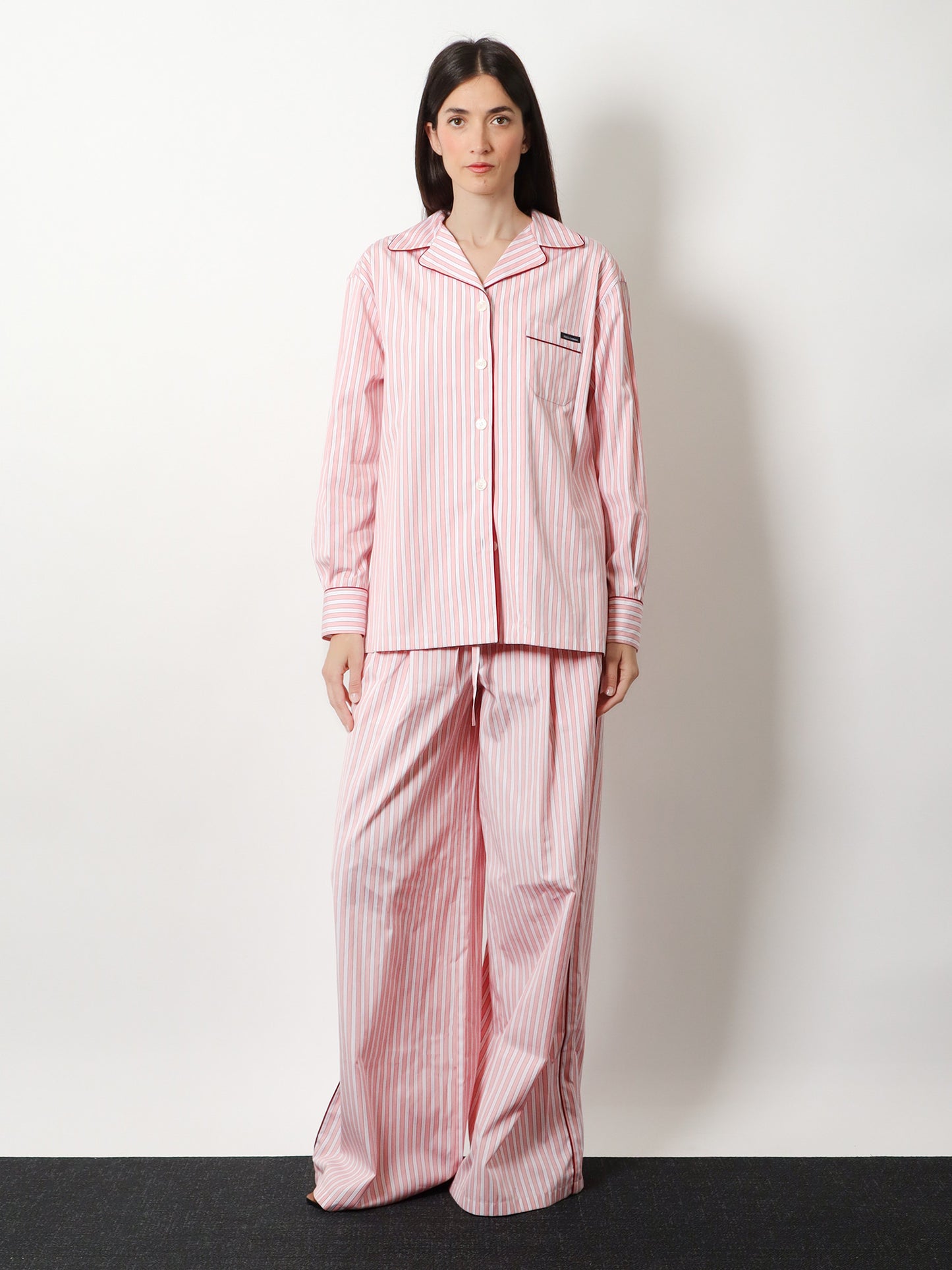 Pyjamas cotton and silk trousers