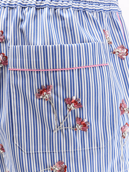 Cotton shorts with Cristal Flower print thumbnail