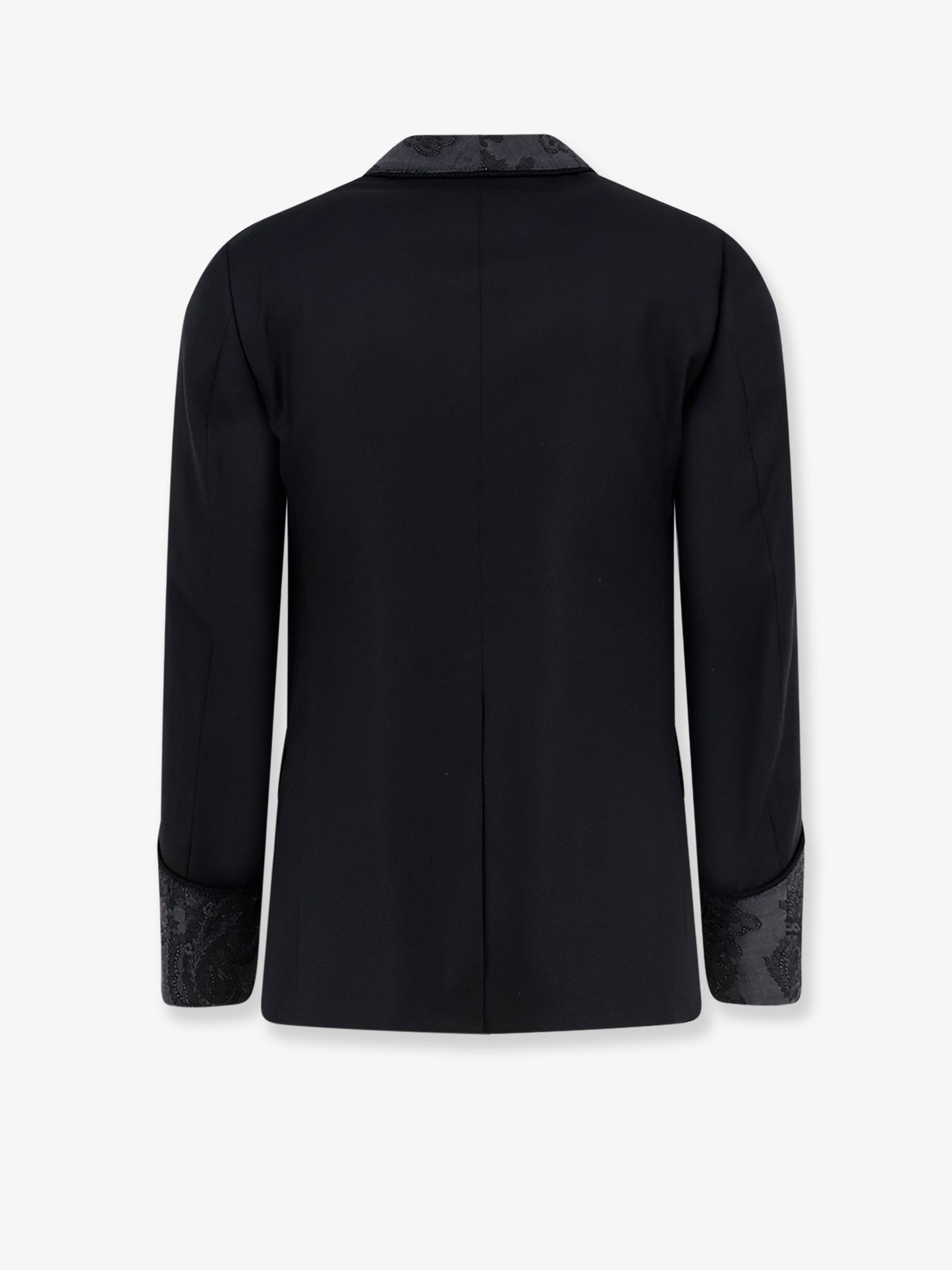 Virgin wool blend blazer