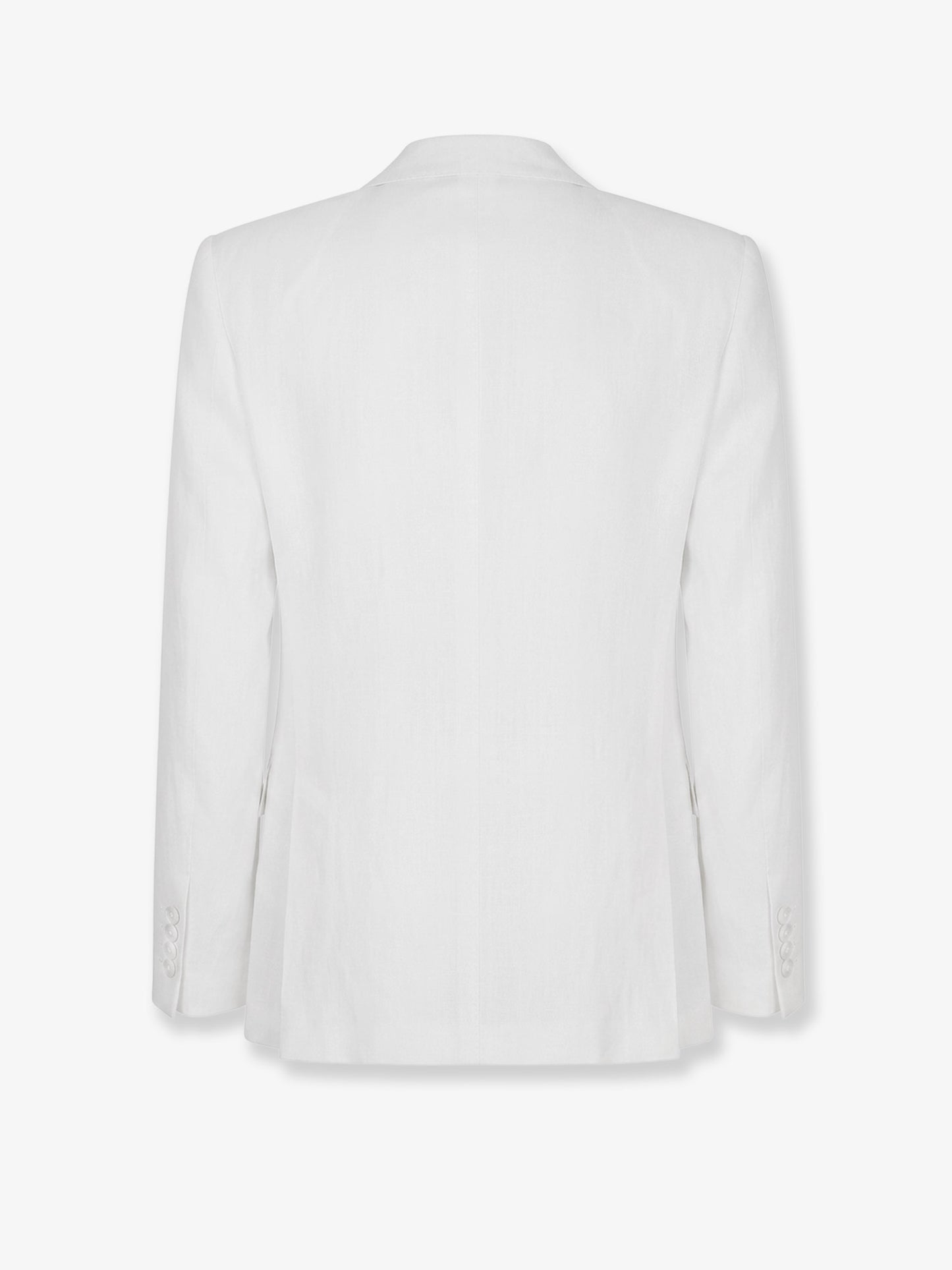 Sicilia single-breasted linen blazer