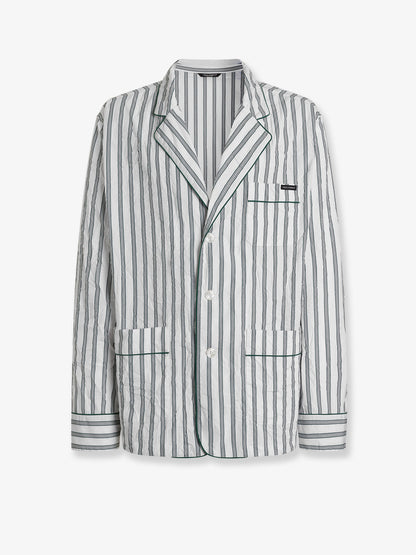 Vanity froissé fabric dressing gown shirt thumbnail