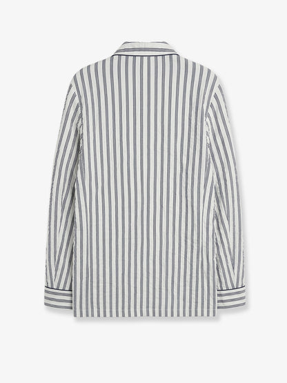 Vanity froissé fabric dressing gown shirt thumbnail